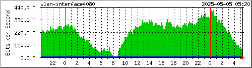 Daily CDN usage